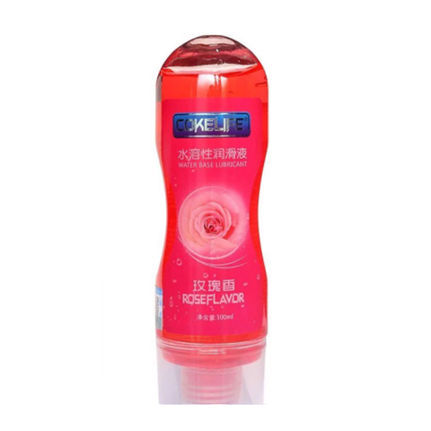 Gel bôi trơn massage hương hoa hồng - Cokelife hồng - Chai 100ml