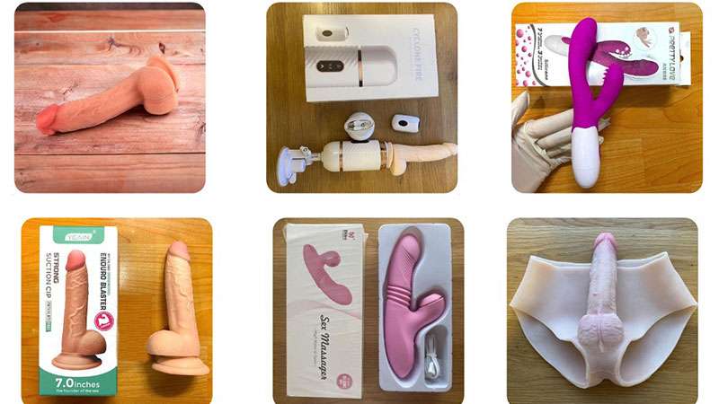 Tổng hợp dương vật giả silicon có dây đeo 3