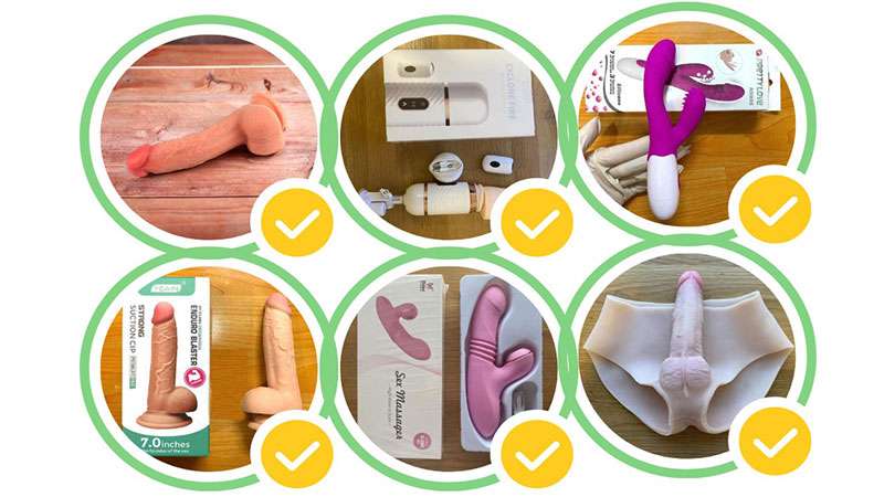 Tổng hợp dương vật giả silicon có dây đeo 5