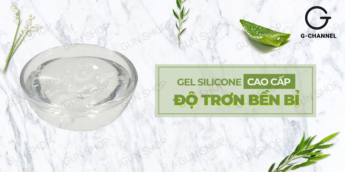 Gel bôi trơn dành cho hậu môn Shell Supermen Aloe Vera - Tinh chất lô hội - Chai 90ml