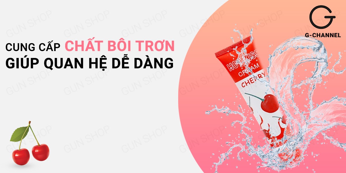 Gel bôi trơn hương cherry Hot Kiss
