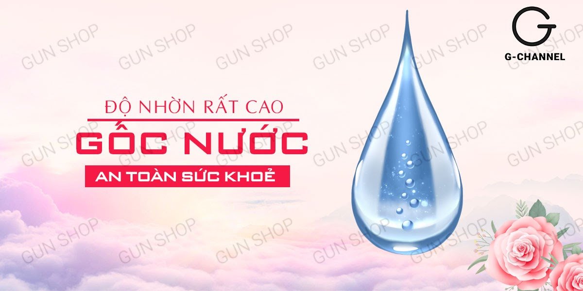 Gel bôi trơn massage Cokelife hương hoa hồng