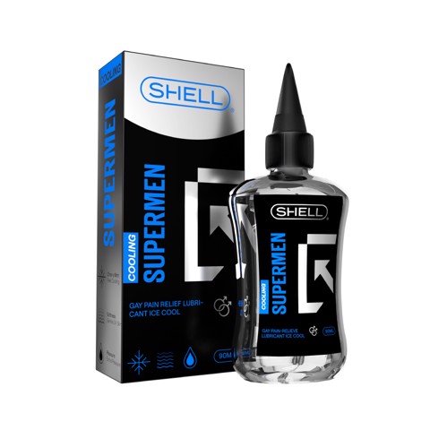 Gel bôi trơn hậu môn mát lạnh - Shell Supermen Cooling - Chai 90ml