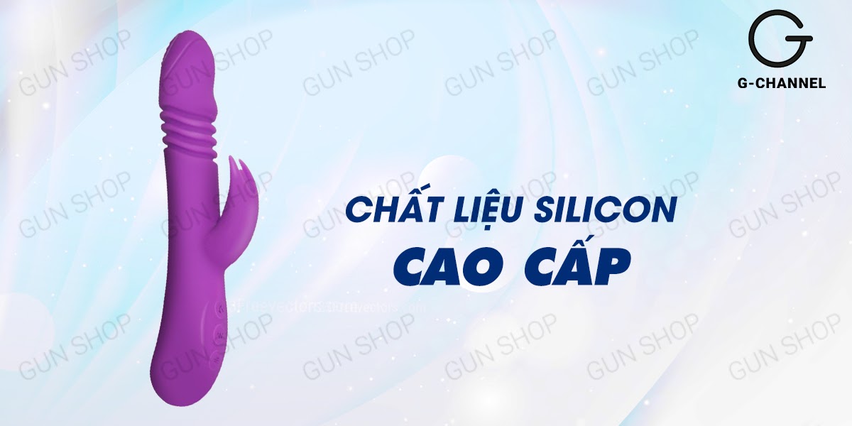 Dương vật giả đa chế độ rung, phát nhiệt - Ella Rod