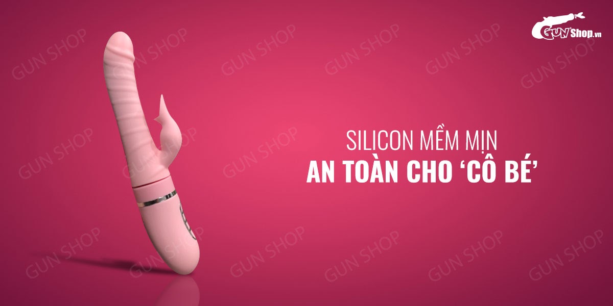 Dương vật giả rung thụt tự động, có lưỡi giả, dùng sạc - Jeuplay Prince William