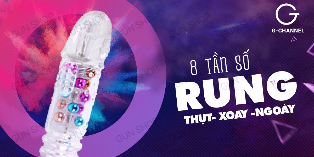 Dương vật giả HongKong Libo - cao cấp sạc điện