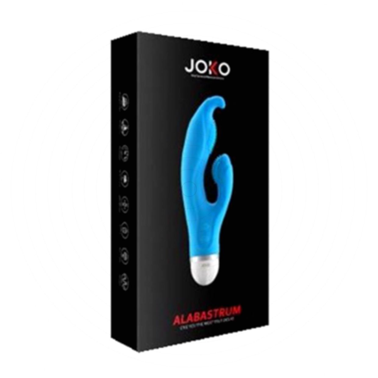 Dương vật giả Joko Alabastrum đa chế độ rung xoay uốn cong 