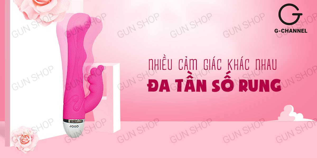 Dương vật giả đa tần số rung, uốn cong đa chiều, dùng pin - Joko Adore