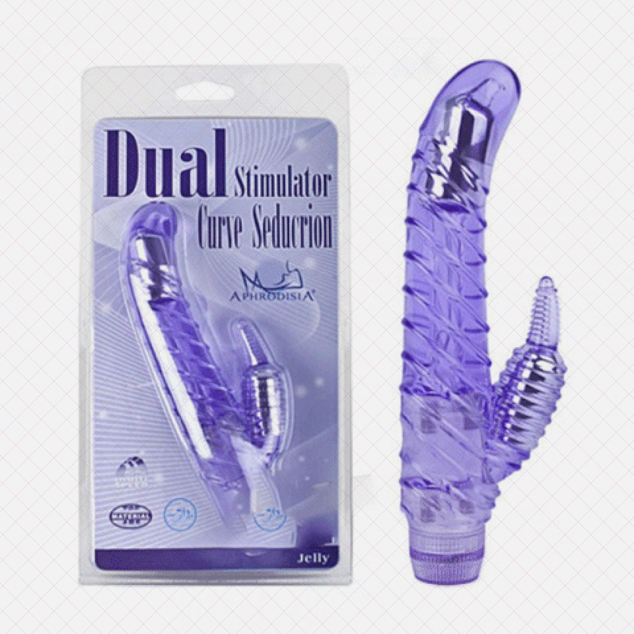 Dương vật giả rung kép Aphrodisia Dual Stimulator kích thích đôi 