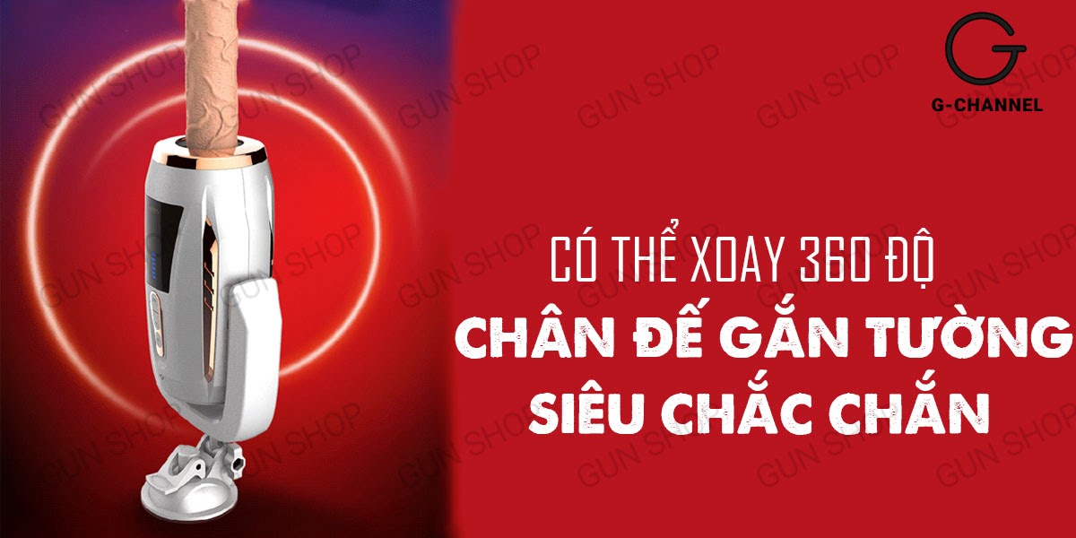Dương vật giả cao cấp dính tường Leten Wolverine thụt tự động mạnh mẽ đa tần số