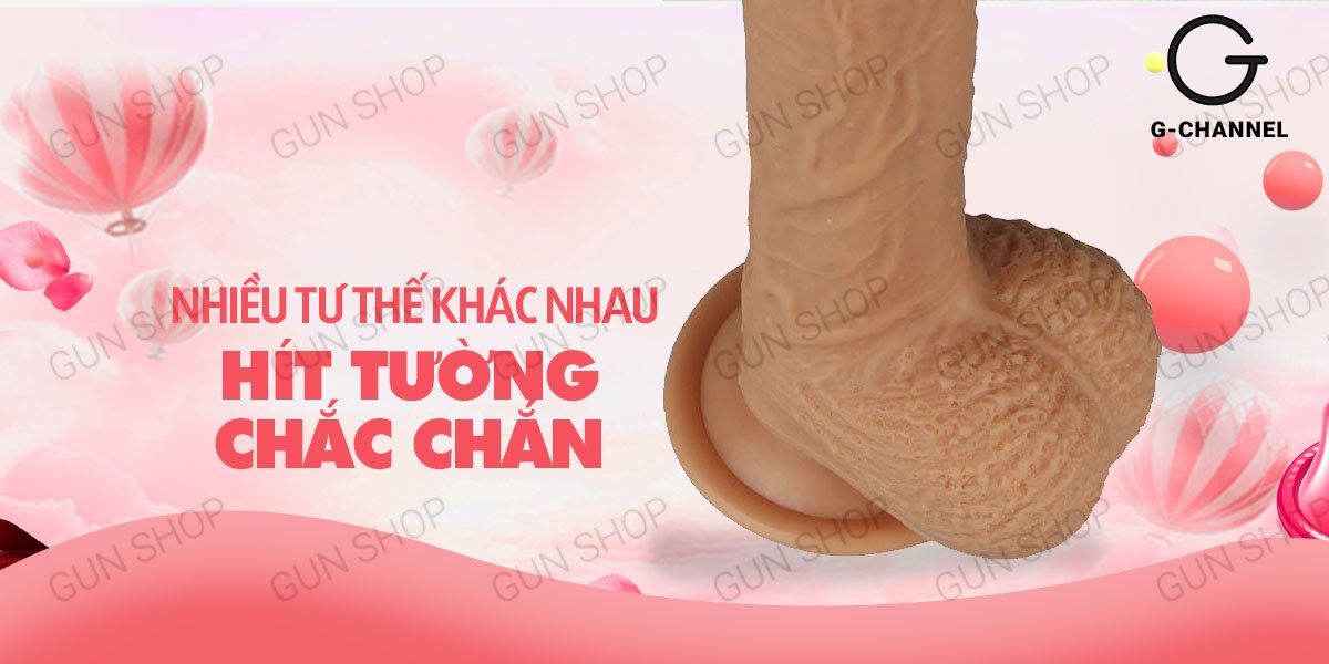 Dương vật giả cao cấp dính tường Lovetoy Natural Cock