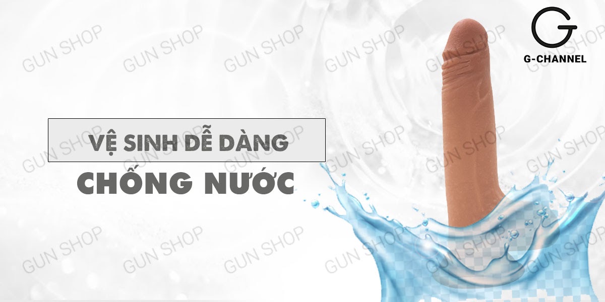 Dương vật giả dính tường siêu mềm - Lovetoy Sliding - Skin Dong 7