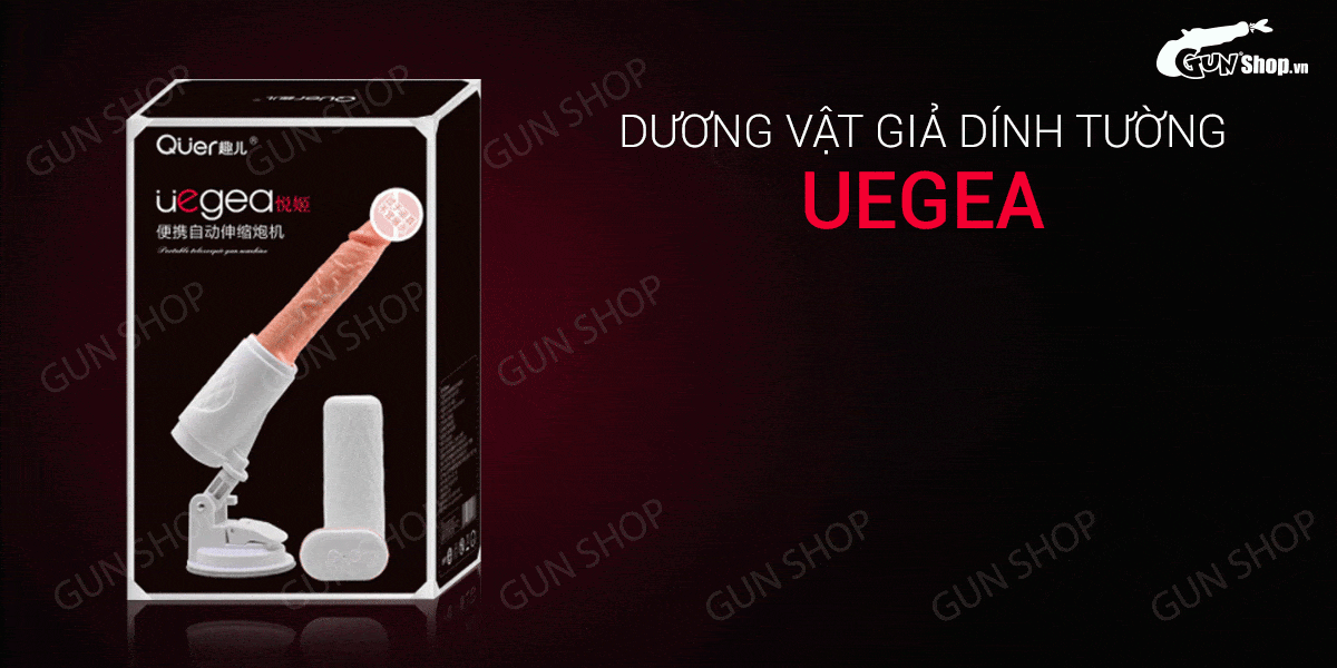 Dương vật giả dính tường, rung thụt tự động, sạc điện -