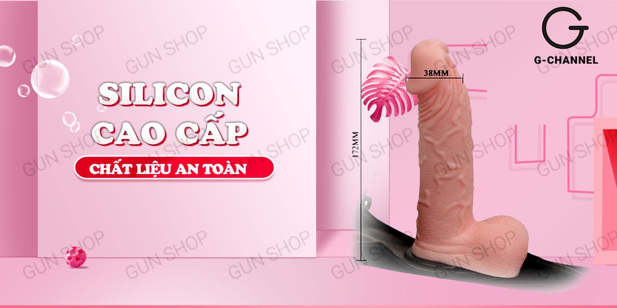 Dương vật giả cao cấp có dây đeo Baile Trap-on