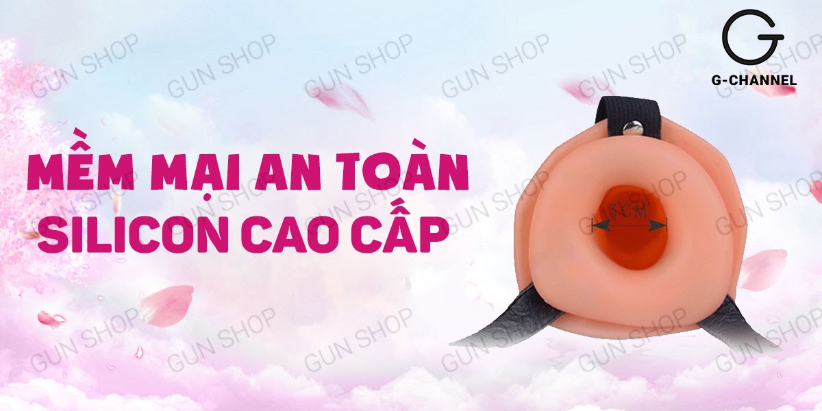 Dương vật giả 2 đầu Lovetoy Unisex Hollow