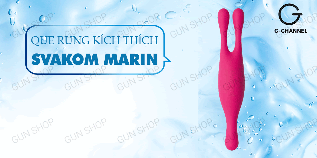 Que rung kích thích Svakom Daisy chính hãng, rung mạnh, giá rẻ, sạc điện