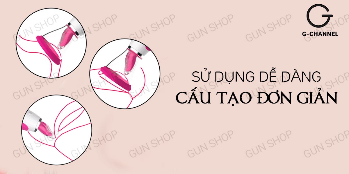 Máy rung massage kích thích âm đạo Wistone