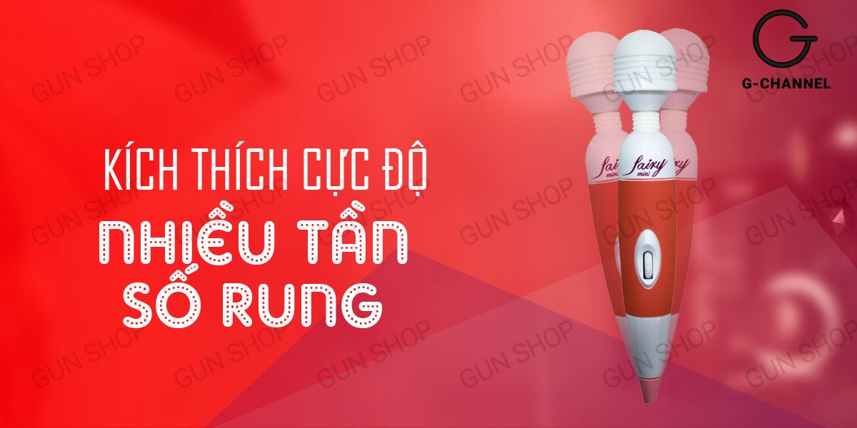 Máy massage dùng điện nhiều tần số rung - Fairy