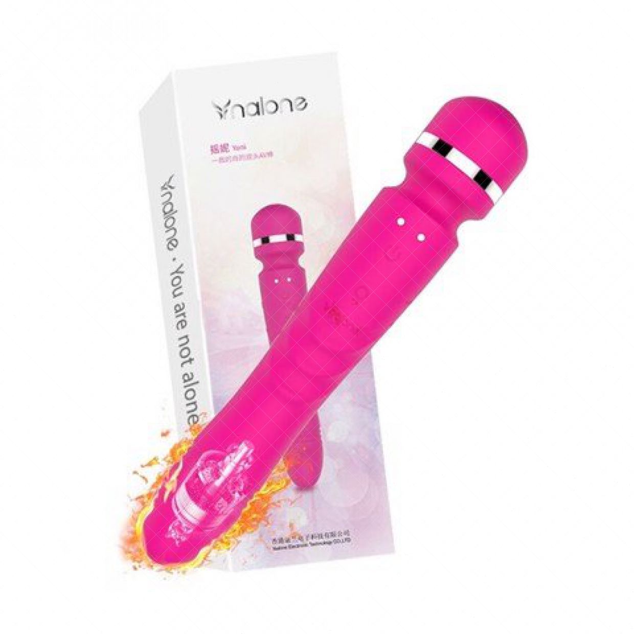 Máy massage nhiều chế độ rung tỏa nhiệt Nalone Yoni sạc điện 