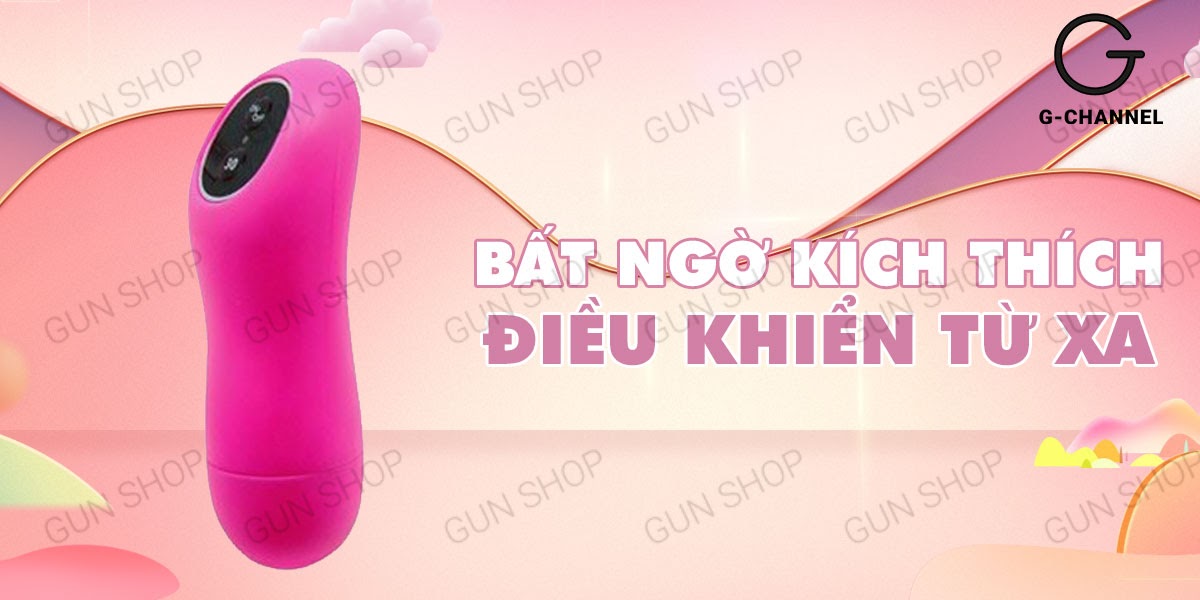 trứng rung điều khiển từ xa Prettylove Clamshell