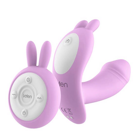 Trứng rung không dây điều khiển từ xa tạo nhiệt ấm sạc điện - Leten