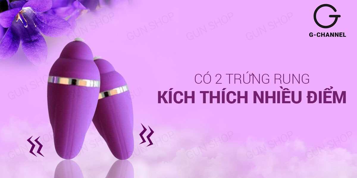 Trứng rung tình yêu 2 trứng, dùng pin - Libo