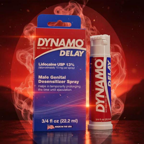 Chai xịt Mỹ Dynamo Delay kéo dài thời gian quan hệ 22ml 