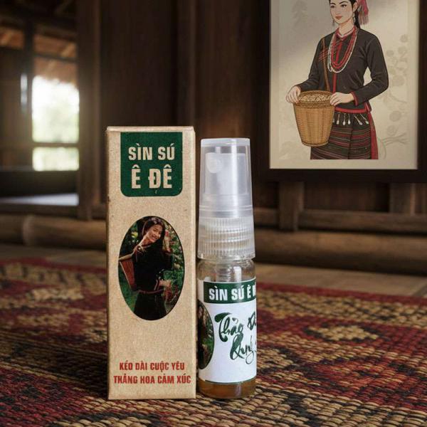 Sìn sú dân tộc Ê Đê xịt kéo dài thời gian an toàn 5ml nhỏ gọn 