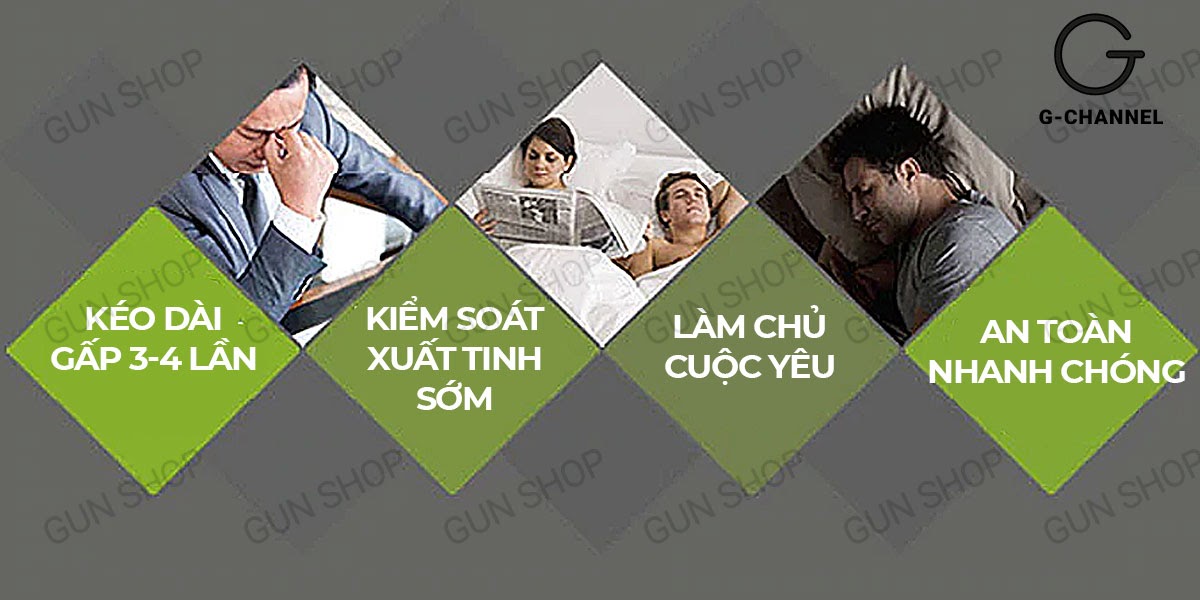 Khăn lau chống xuất tinh sớm Peineili