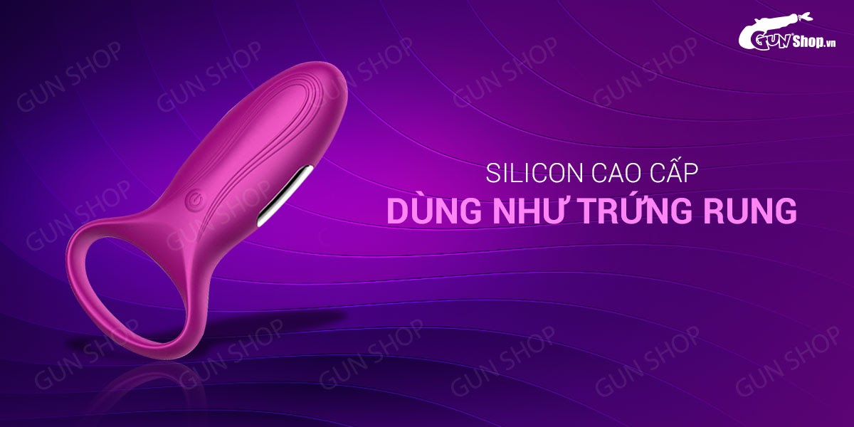 Vòng rung tăng khoái cảm 7 chế độ rung, dùng sạc - Aphojoy