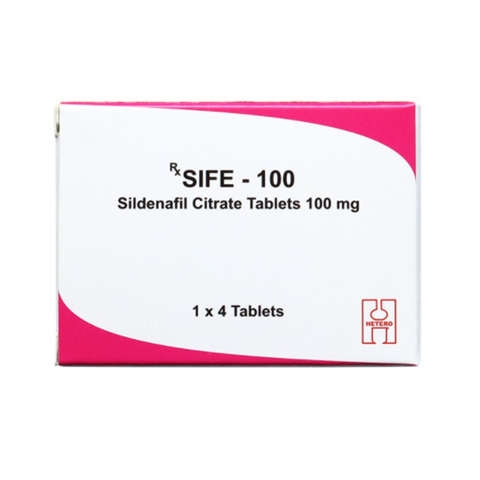 Viên uống hỗ trợ cương dương tăng cường sinh lý Sife 100 - Hộp 4 viên