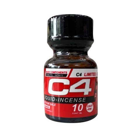 Chai hít tăng khoái cảm Popper C4 Red - Chai 10ml