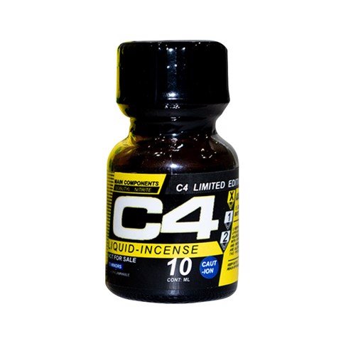 Chai hít tăng khoái cảm Popper C4 Yellow - Chai 10ml