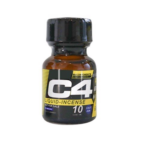 Chai hít tăng khoái cảm Popper C4 Black Yellow - Chai 10ml