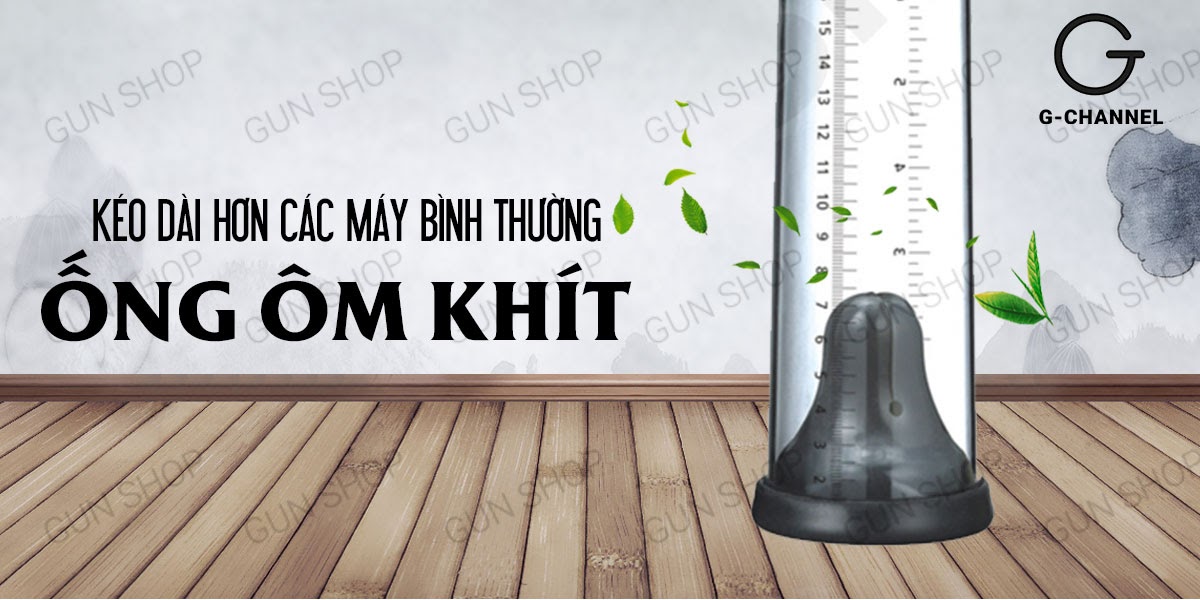 Máy tập tăng kích thước dương vật áp suất kéo - Loveaider Rapid Erection
