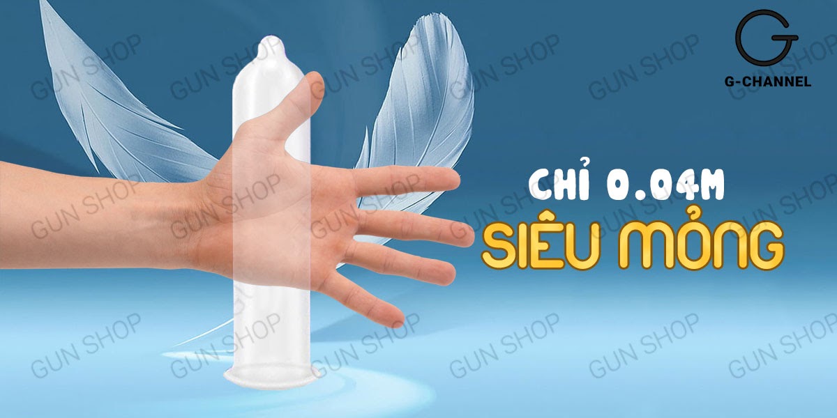 Bao cao su Shell Intense - Hộp 3 cái