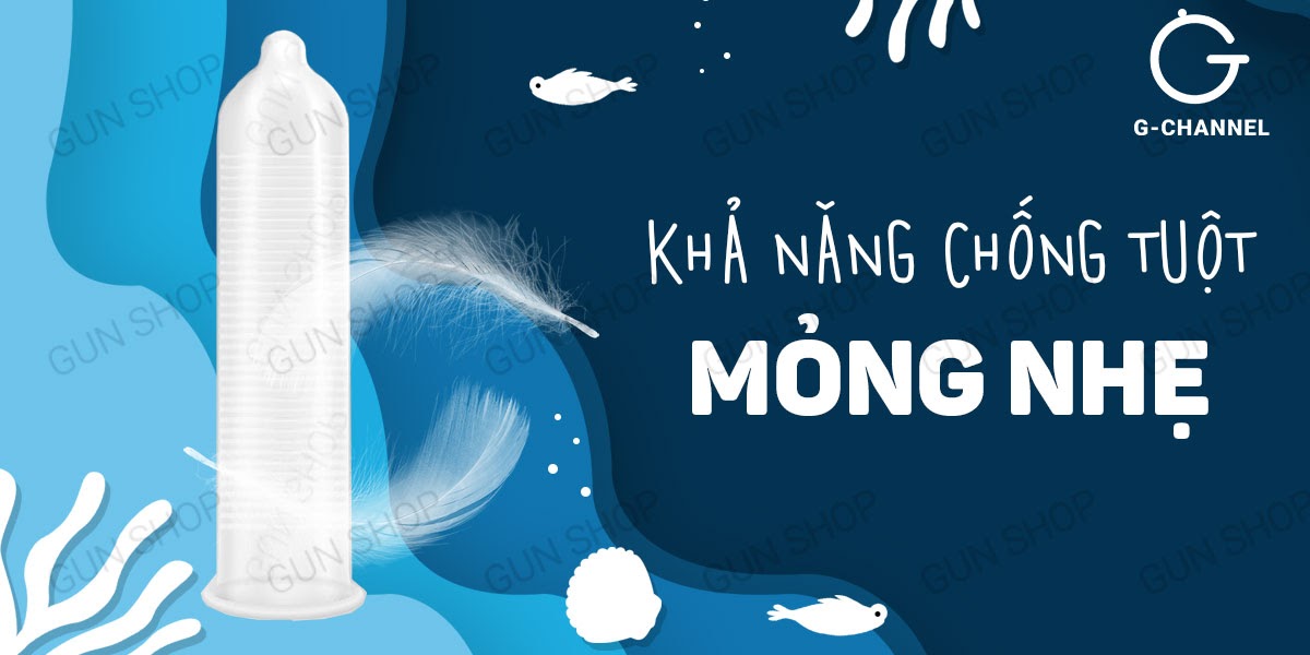 Bao cao su Shell Seahorse - Hộp 3 cái