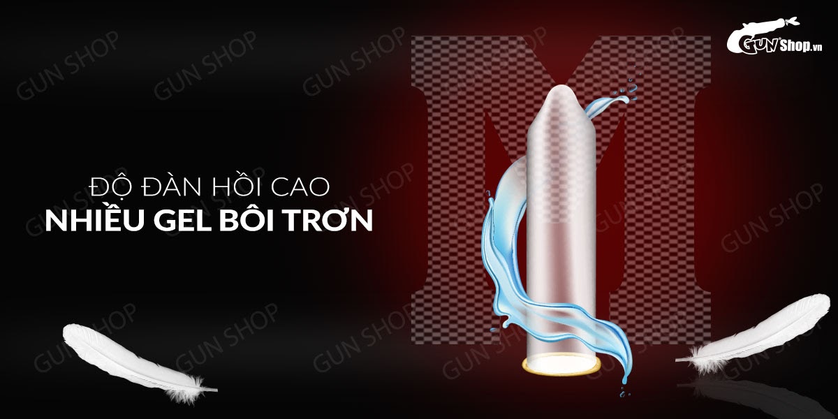 Bao cao su Muaisi 0.01 Trắng - Siêu mỏng 0.01mm - Hộp 10 cái