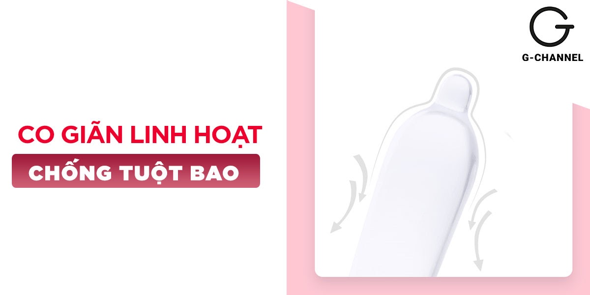 Bao cao su Sagami Exceed 2000 - Siêu mỏng 0.03mm - Hộp 12 cái