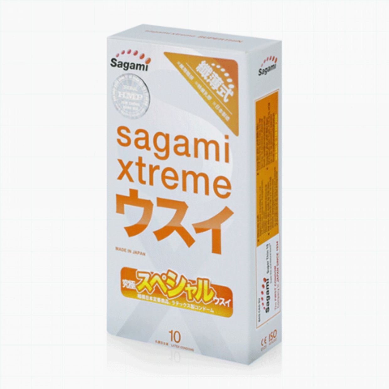 Bao cao su Sagami Xtreme Super Thin siêu mỏng ôm sát hộp 10 