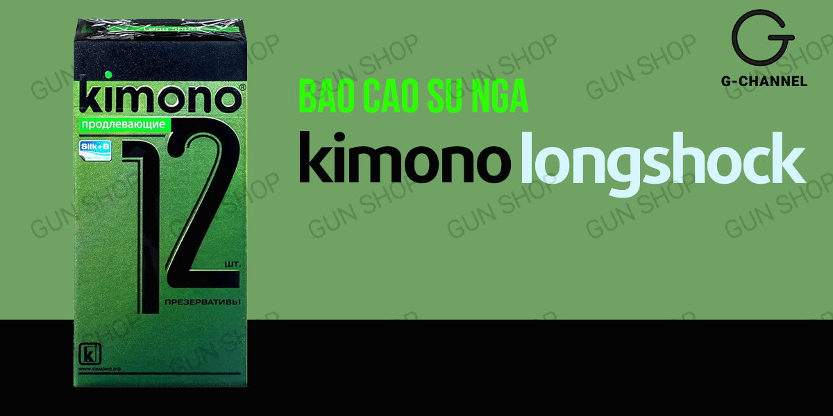 Bao cao su  Kimono Long Shock
