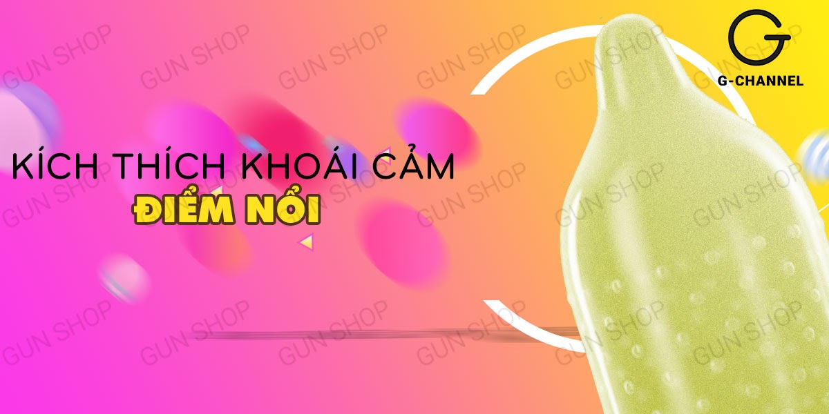 Bộ 2 hộp bao cao su Gallant Supper Thin And Dotted - Siêu mỏng, điểm nổi - Hộp 3 cái