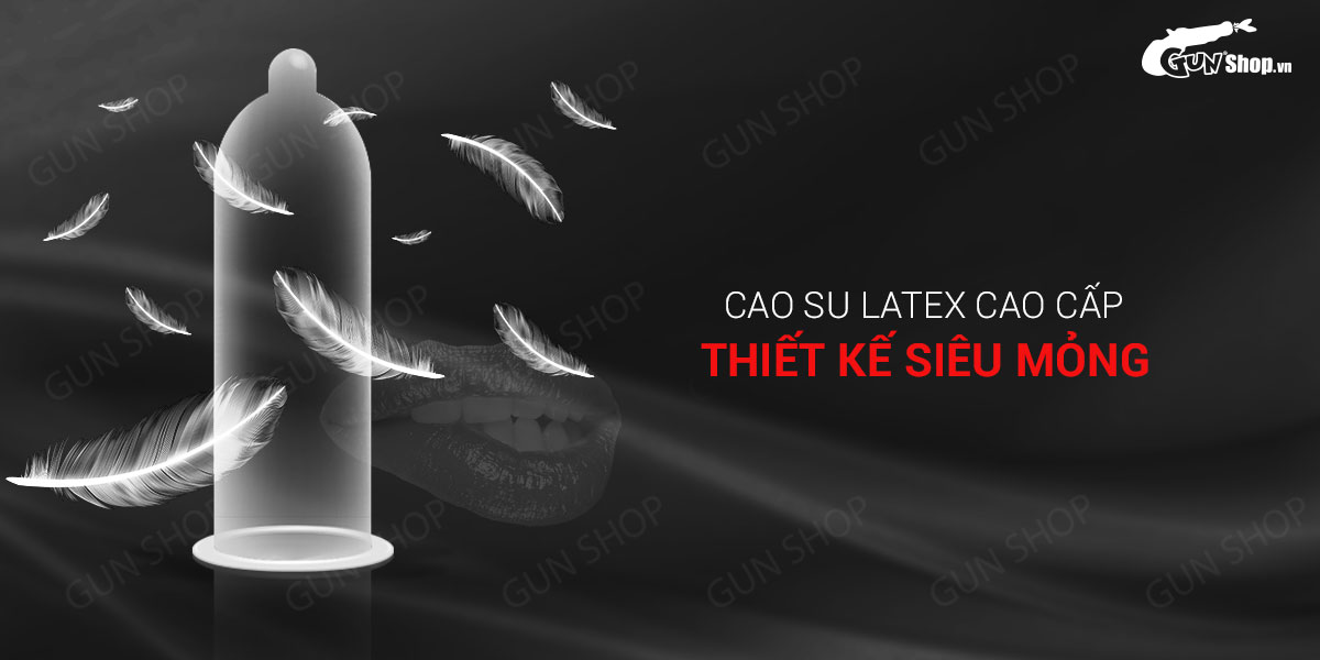 Bao cao su SO Classic - Mỏng nhiều gel bôi trơn - Hộp 12 cái