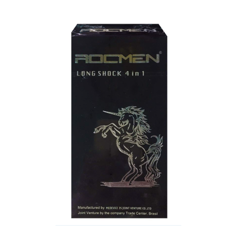 Bao cao su Rocmen Long Shock - Kéo dài thời gian - Hộp 12 cái