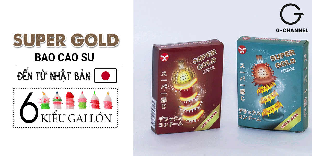 Bao cao su Super Gold