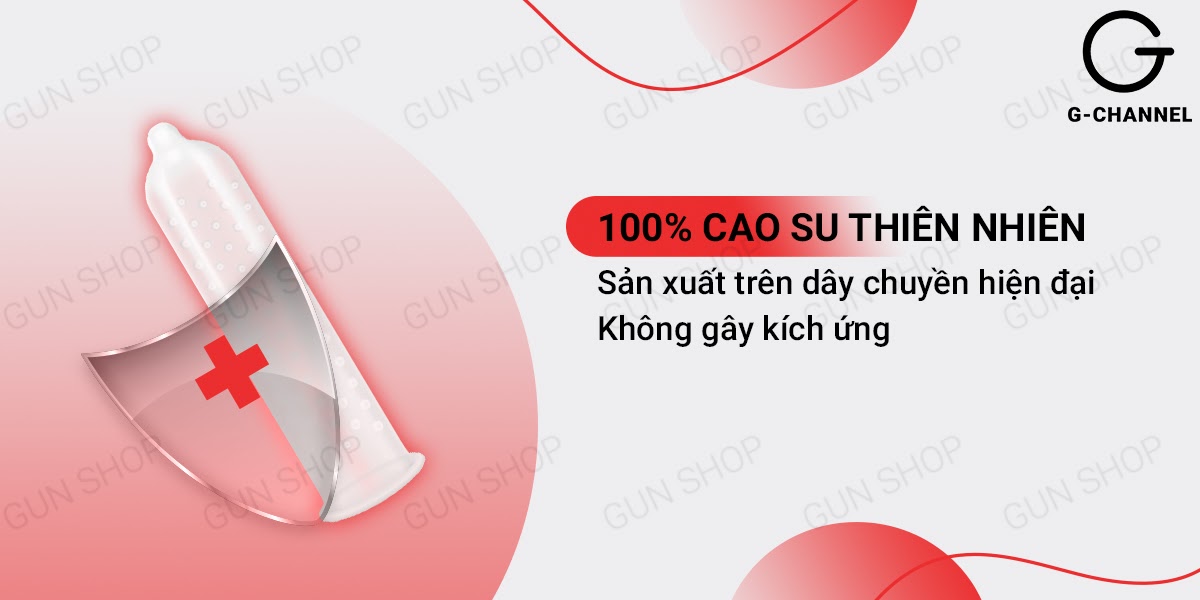 Bao cao su Liebe - Gai nổi lớn