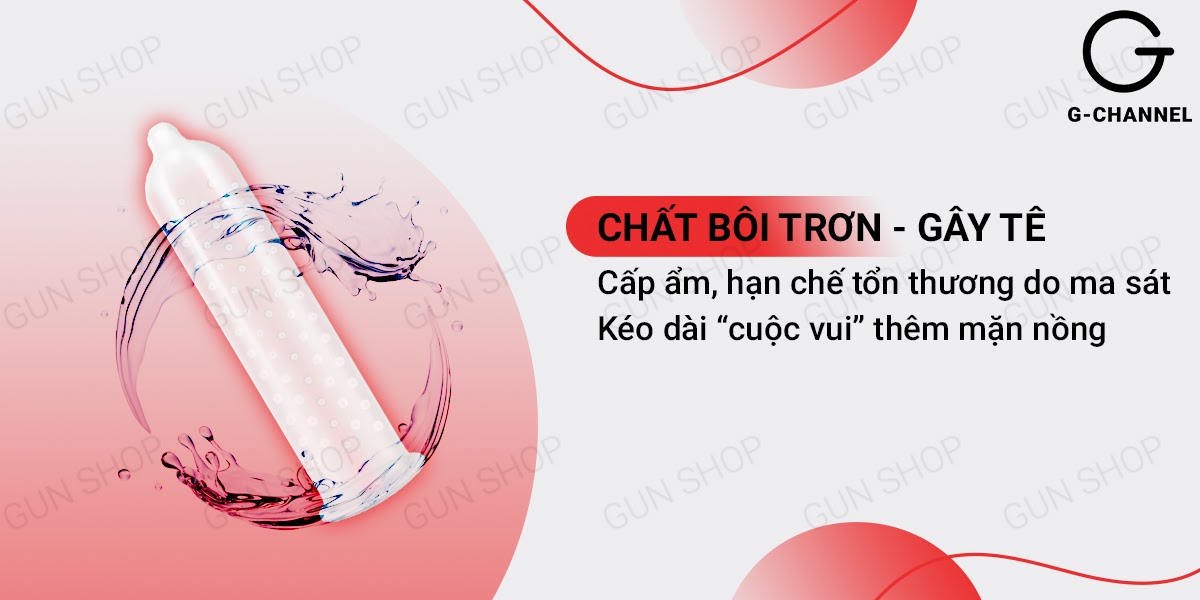 Bao cao su Liebe - Gai nổi lớn
