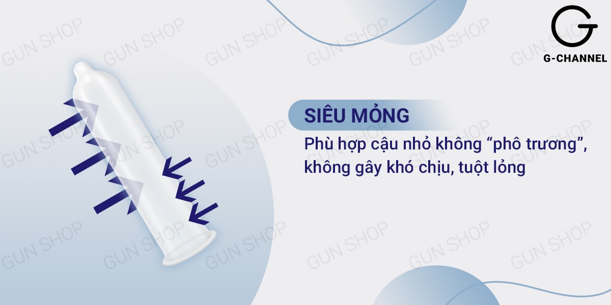 Bao cao su Liebe - Mỏng trơn