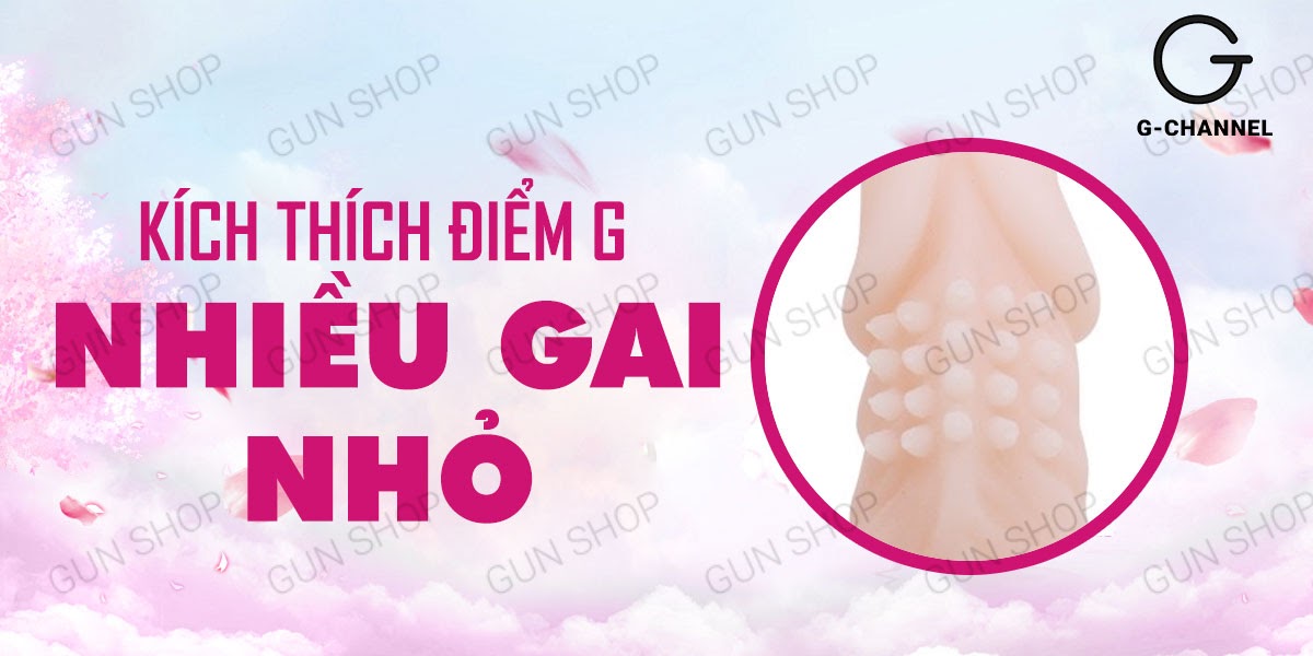 Bao cao su đôn dên tăng kích thước Baile Wolftooth 14.4x3.5cm - Da nâu