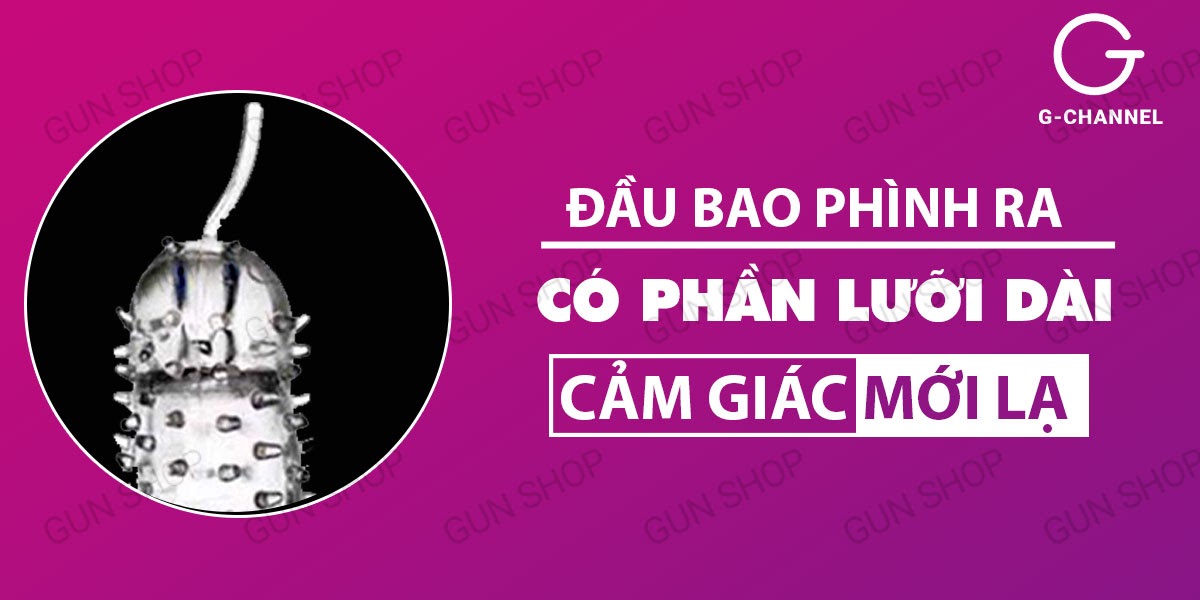 Bao cao su đôn dên Baile -tăng kích thước, kiểu sâu róm